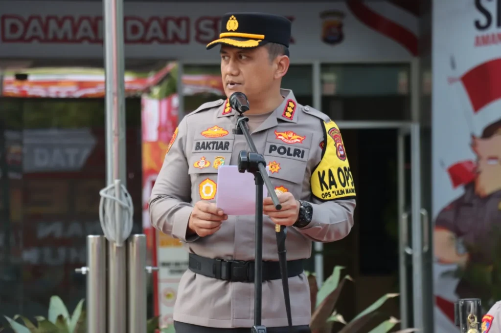 Kapolresta Tangerang pimpin apel pengamanan Tahun Baru 2025