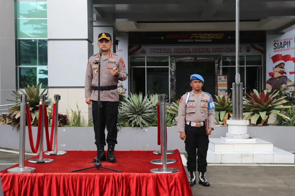 Kapolresta Tangerang pimpin upacara Hari Kesadaran Nasional di Polresta Tangerang