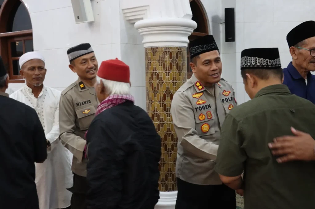 Kapolres Pematangsiantar Safari Ramadhan di Masjid Raya